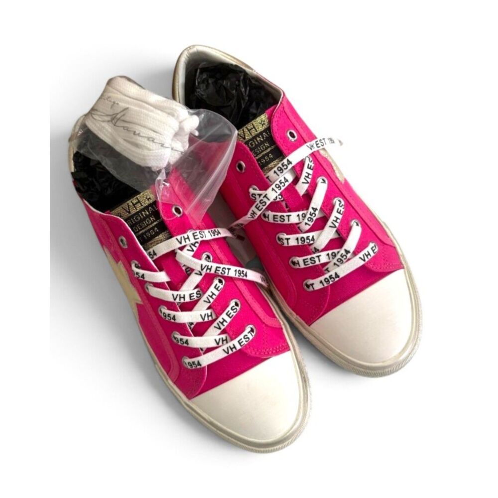 VINTAGE HAVANA Alexa Fuchsia Women's Sneakers, NEW! Size 9 - Picture 2 of 10